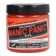 Постоянная краска Classic Manic Panic Electric Tiger Lily (118 ml) цена и информация | Краска для волос | kaup24.ee