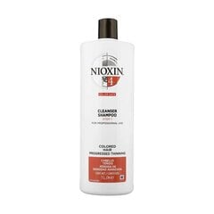 Шампунь, придающий объем Nioxin System 4 (1000 ml) цена и информация | Шампуни | kaup24.ee