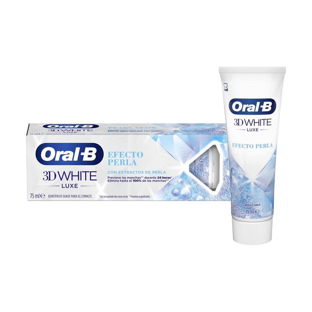 Valgendav hambapasta Oral-B 3D White Luxe Pärl (75 ml) hind ja info | Suuhügieen | kaup24.ee