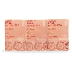 Мыло Rosa Mosqueta Lixoné (3 x 125 g) цена и информация | Мыло | kaup24.ee