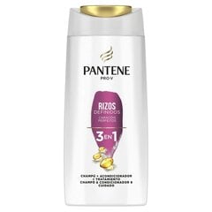 Шампунь для выраженных локонов Pantene PRO-V 3-в-1 (675 ml) цена и информация | Шампуни | kaup24.ee