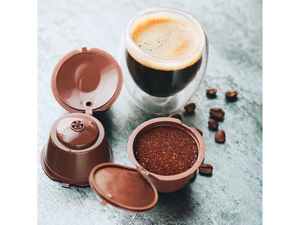 Dolce gusto korduvkasutatavad kohvikapslid, 3-5 tk hind ja info | Kohvimasinate lisatarvikud | kaup24.ee