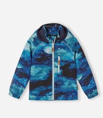 Reima детская куртка софтшелл Vantti 521569A*6358, синий/черный цена и информация | Свитеры, жилетки, пиджаки для мальчиков | kaup24.ee