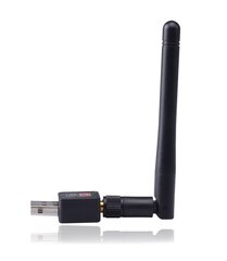 USB – WiFi-adapter antenniga 600Mbps 2,4/5GHz цена и информация | Адаптеры и USB-hub | kaup24.ee