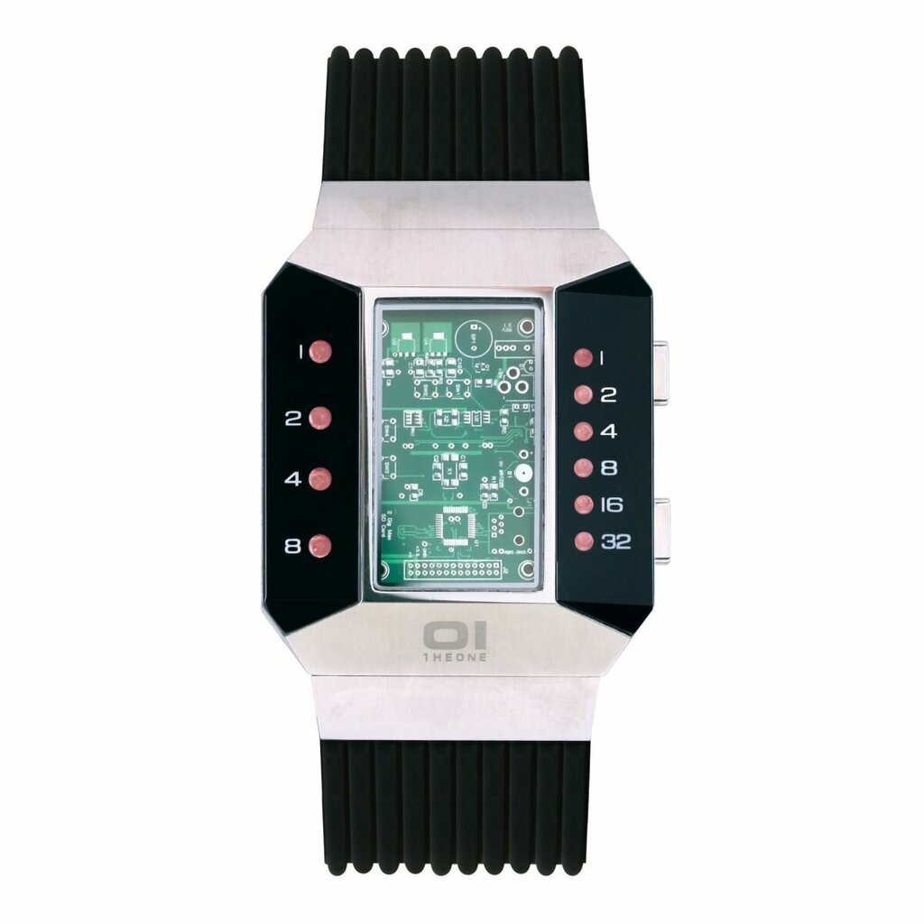 Meeste käekell 01TheOne SC102R5 Binary WatchSplit Screen hind ja info | Meeste käekellad | kaup24.ee