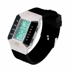 Мужские часы 01TheOne SC102R5 Binary WatchSplit Screen цена и информация | Мужские часы | kaup24.ee