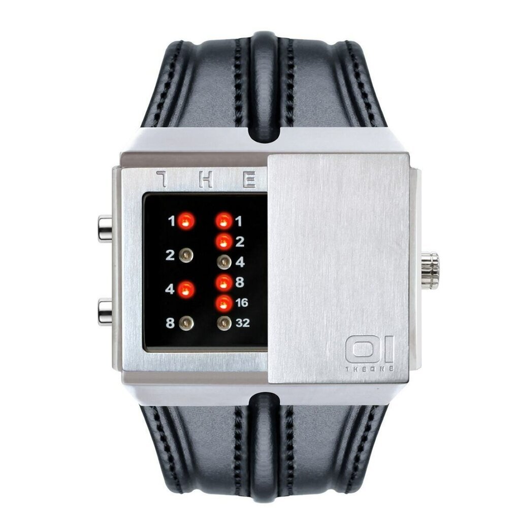 Meeste käekell 01TheOne SD102R1 Binary WatchSlider hind ja info | Meeste käekellad | kaup24.ee