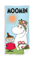 Laste saunalina Moomin, 70x140cm цена и информация | Полотенца | kaup24.ee