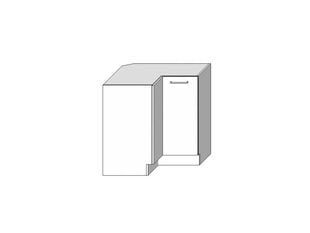 Шкаф кухонный напольный угловой VITA DRP P/L, белый цена и информация | Кухонные шкафчики | kaup24.ee