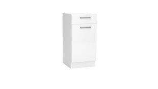 Кухонный шкаф напольный VITA D40S/1 P/L, белый цвет цена и информация | Кухонные шкафчики | kaup24.ee