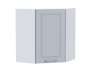 Подвесной угловой кухонный шкаф NATALIA WR P/L, серый цвет цена и информация | Кухонные шкафчики | kaup24.ee