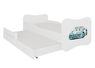 Детская кровать Gonzalo II Police Car 160x80см + Матрас цена и информация | Детские кровати | kaup24.ee