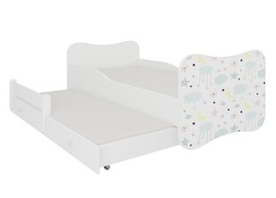 Детская кровать Gonzalo II Galaxy 160x80см + Матрас цена и информация | Детские кровати | kaup24.ee