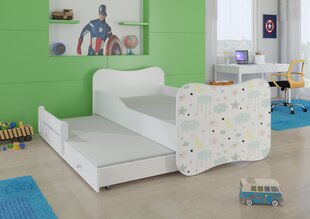 Lastevoodi Gonzalo II Galaxy 160x80cm + madrats цена и информация | Детские кровати | kaup24.ee