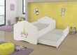 Lastevoodi Casimo II Unicorn 160x80cm + Madrats hind ja info | Lastevoodid | kaup24.ee