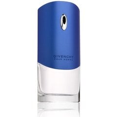 Туалетная вода для мужчин Givenchy Blue Label  100 мл<br />
Givenchy Blue Label  для отдыха, моря, яркости, свежести. Прямолинейная свежесть цитрусовых в сочетании со специями и древесными нотами подчеркнет свободолюбие мужчины, уверенность в успехе, абсолютное понимание своих целей и способов их достижения.Основные ноты: бергамот, грейпфрут, мандарин, перец, кардамон, кедр, ветивер.<br />
<br />
100 мл. цена и информация | Мужские духи | kaup24.ee