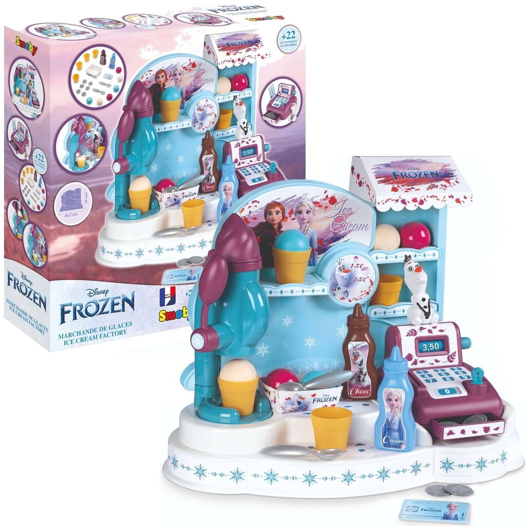 Jäätisepood Frozen Ice Cream Factory hind ja info | Tüdrukute mänguasjad | kaup24.ee