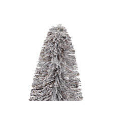 Jõulupuu DKD Home Decor Puit Kookoskiud Lumi (7 x 7 x 21 cm) hind ja info | Jõulukaunistused | kaup24.ee