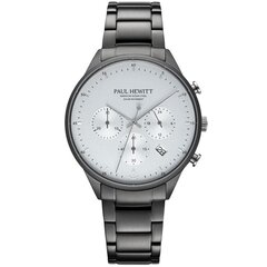 Paul Hewitt Solar Chrono Gun Metal White PH-W-0298 PH-W-0298 цена и информация | Мужские часы | kaup24.ee