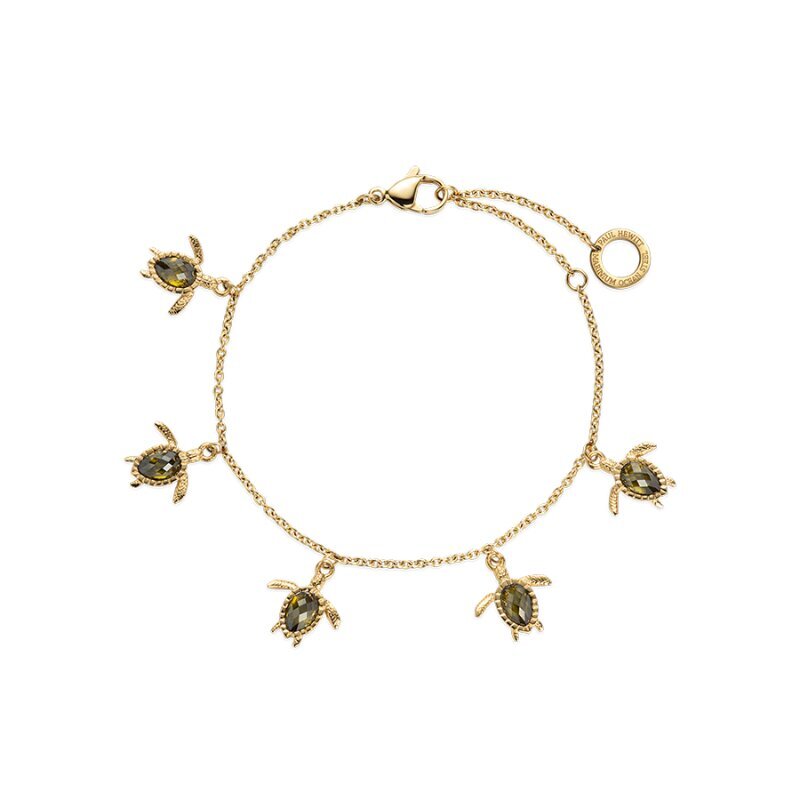 Kuldne käevõru Paul Hewitt Turtle Bracelet Gold PH-JE-0114 PH-JE-0114 цена и информация | Käevõrud, käeketid | kaup24.ee