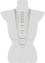 Серебряная цепочка Engelsrufer, ЭРН-80-А цена и информация | Украшения на шею | kaup24.ee