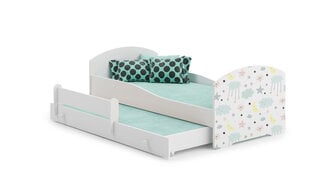 Детская кровать Pepe II Galaxy 160x80см + Матрас цена и информация | Детские кровати | kaup24.ee