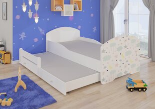 Детская кровать Pepe II Galaxy 160x80см + Матрас цена и информация | Детские кровати | kaup24.ee