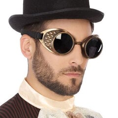 Prillid Steampunk Kuldsed hind ja info | Karnevali kostüümid | kaup24.ee