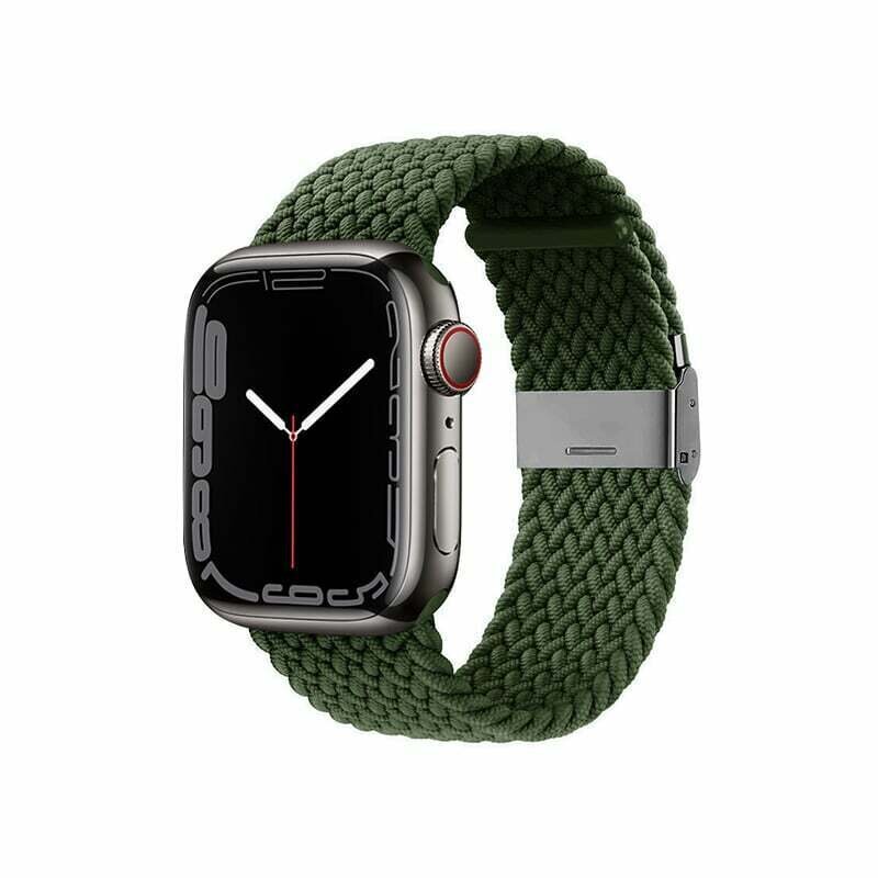 Crong Wave Band Apple Watchi jaoks 38/40/41mm, roheline hind ja info | Nutikellade ja nutivõrude tarvikud | kaup24.ee