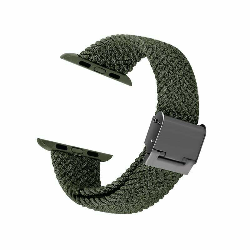 Crong Wave Band Apple Watchi jaoks 38/40/41mm, roheline hind ja info | Nutikellade ja nutivõrude tarvikud | kaup24.ee