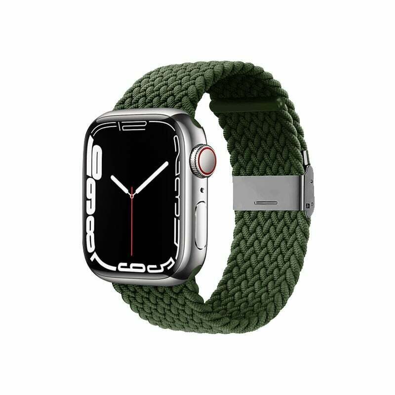 Crong Wave Band Apple Watchi jaoks 38/40/41mm, roheline hind ja info | Nutikellade ja nutivõrude tarvikud | kaup24.ee