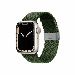 Crong Wave Band Apple Watchi jaoks 38/40/41mm, roheline hind ja info | Nutikellade ja nutivõrude tarvikud | kaup24.ee