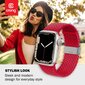 Crong Wave Band Apple Watchile 38/40/41mm, punane hind ja info | Nutikellade ja nutivõrude tarvikud | kaup24.ee