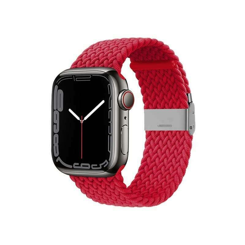 Crong Wave Band Apple Watchile 38/40/41mm, punane hind ja info | Nutikellade ja nutivõrude tarvikud | kaup24.ee