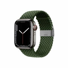 Crong Wave Band Apple Watchile 42/44/45mm, roheline hind ja info | Nutikellade ja nutivõrude tarvikud | kaup24.ee