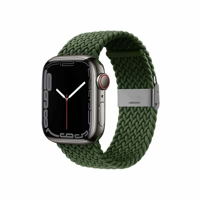 Crong Wave Band Apple Watchile 42/44/45mm, roheline цена и информация | Nutikellade ja nutivõrude tarvikud | kaup24.ee