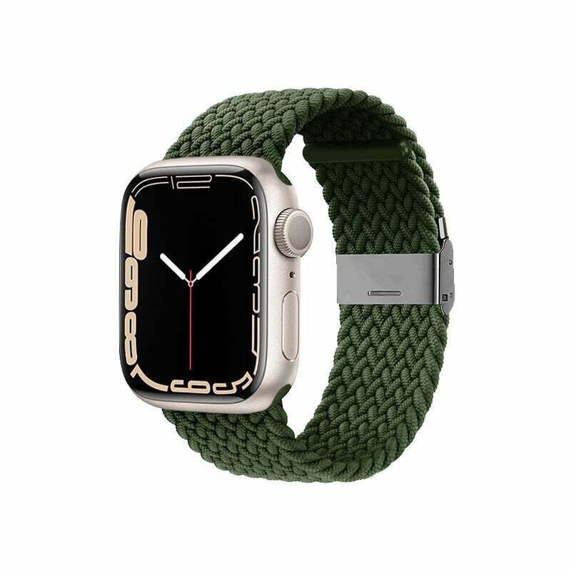 Crong Wave Band Apple Watchile 42/44/45mm, roheline цена и информация | Nutikellade ja nutivõrude tarvikud | kaup24.ee