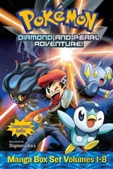 Pokemon Diamond and Pearl Adventure! Box Set, Volumes 1-11 цена и информация | Фантастика, фэнтези | kaup24.ee