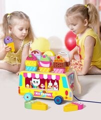 Puidust mänguasi - Jäätisepood цена и информация | Игрушки для малышей | kaup24.ee