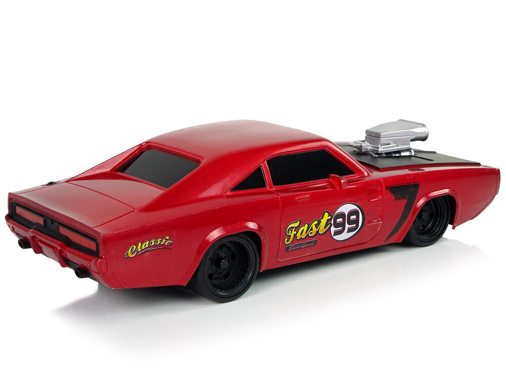 Fast 99 puldiga auto, 1:20, punane hind ja info | Poiste mänguasjad | kaup24.ee