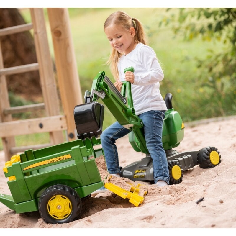 Rolly Toys John Deere iseliikuv ekskavaator hind ja info | Poiste mänguasjad | kaup24.ee