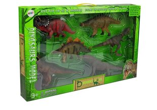Dinosauruste figuuride komplekt, 6 tk. hind ja info | Poiste mänguasjad | kaup24.ee