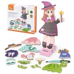 Puidust magnetpuzzle - Tüdruk hind ja info | Imikute mänguasjad | kaup24.ee