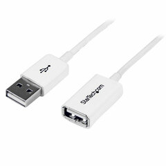 USB-kaabel Startech USBEXTPAA3MW  USB A Valge цена и информация | Кабели для телефонов | kaup24.ee