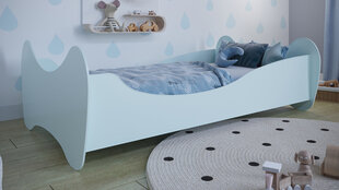 Кровать - Lilly, голубая, 160x80, без матраса цена и информация | Детские кровати | kaup24.ee