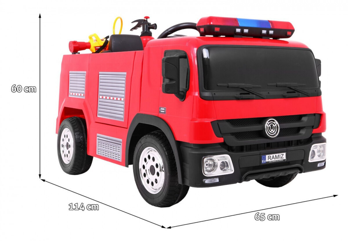 Elektriline tuletõrjeauto hind ja info | Laste elektriautod | kaup24.ee