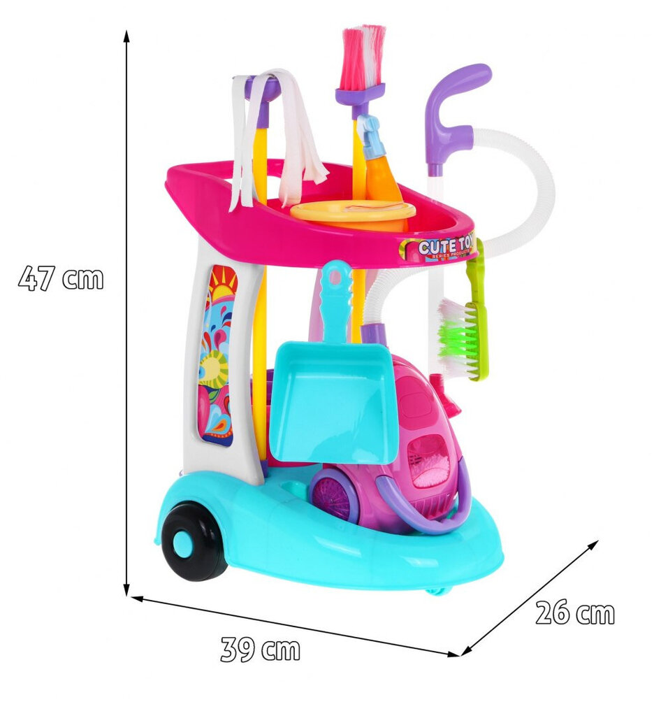 Maja puhastamise komplekt hind ja info | Tüdrukute mänguasjad | kaup24.ee