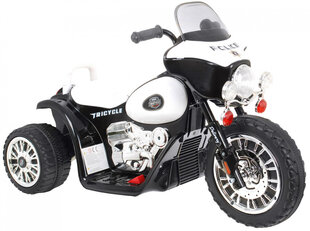 Электрический полицейский мотоцикл Harley Davidson, черный цена и информация | Электромобили для детей | kaup24.ee
