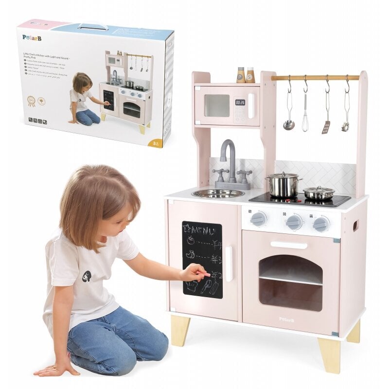 Puidust köök koos tarvikutega hind ja info | Tüdrukute mänguasjad | kaup24.ee