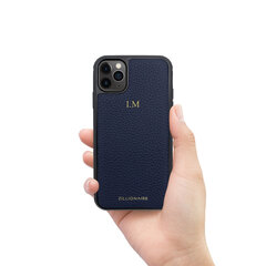 Кожаный чехол Zillionaire Calf для iPhone 11 Pro Max (6,5″) — Тёмно-синий цена и информация | Чехлы для телефонов | kaup24.ee